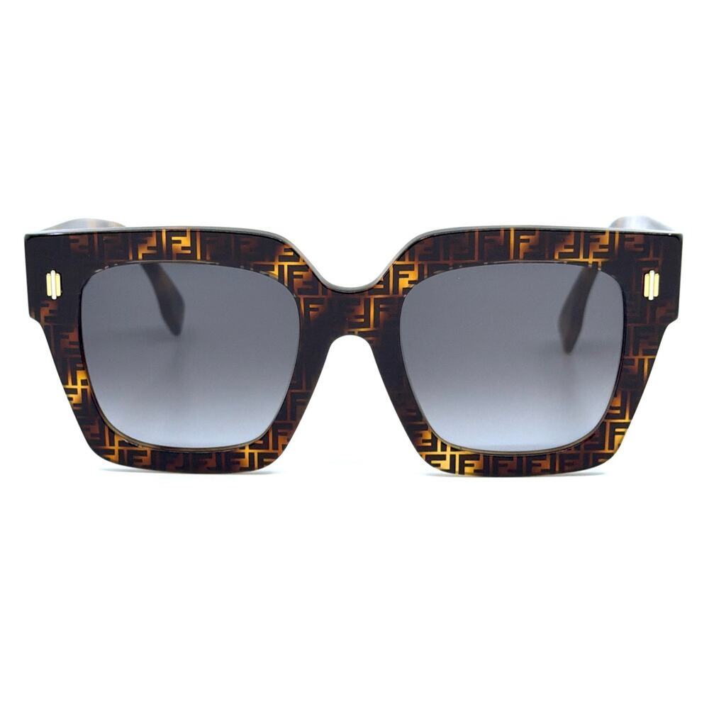 New!!! FENDI Sunglasses FE40101F 55B Authentic